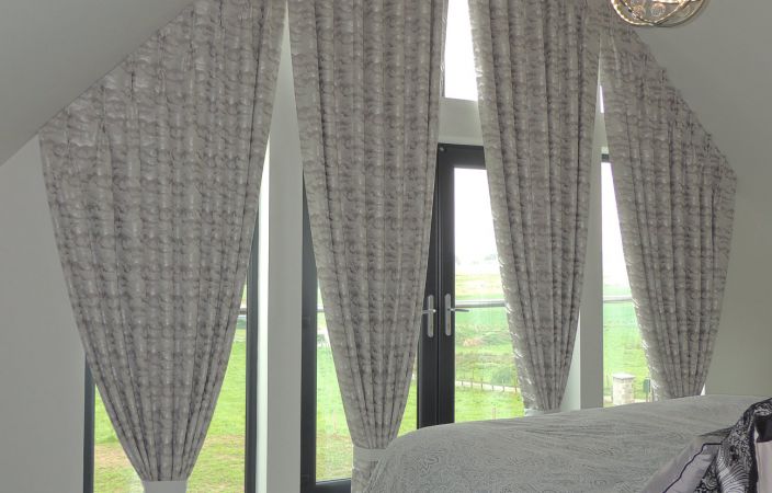 Bespoke Curtains for Apex Window – Sarah O’Reilly