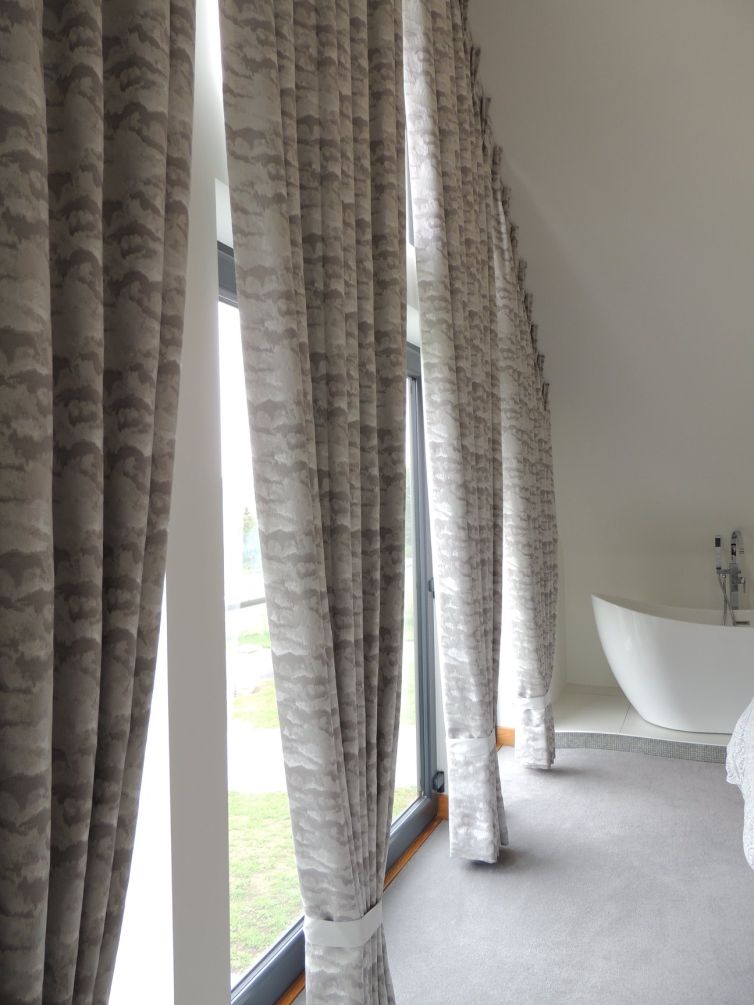 Bespoke Curtains for Apex Window