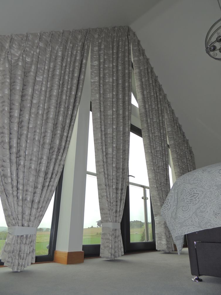 Bespoke Curtains for Apex Window