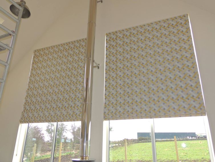 Gable end blinds - Jenny Davis